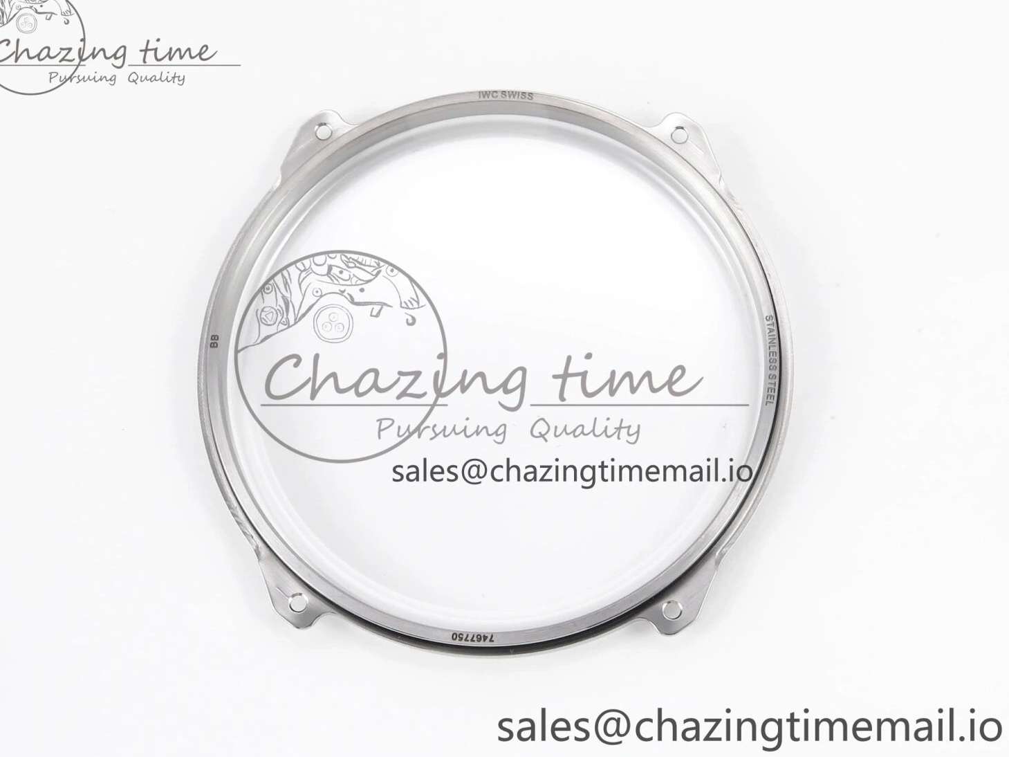 MIROTIME 0308 OnTrend Portugieser Automatic 42mm SS APSF 1:1 Best Edition White RG Dial on Black Leather Strap A 7010